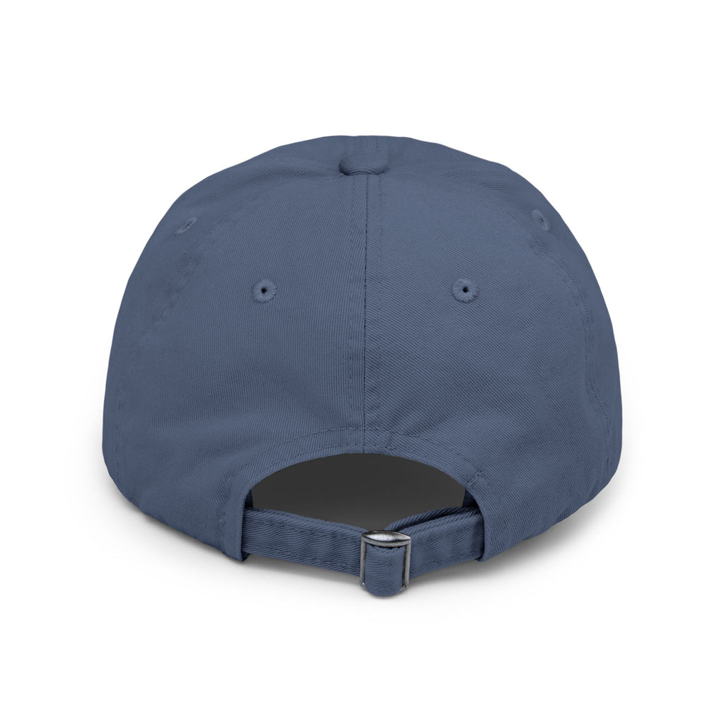 'Noticing Is Antiseptic' #002 Distressed Black Cap - TGL Staple Hat
