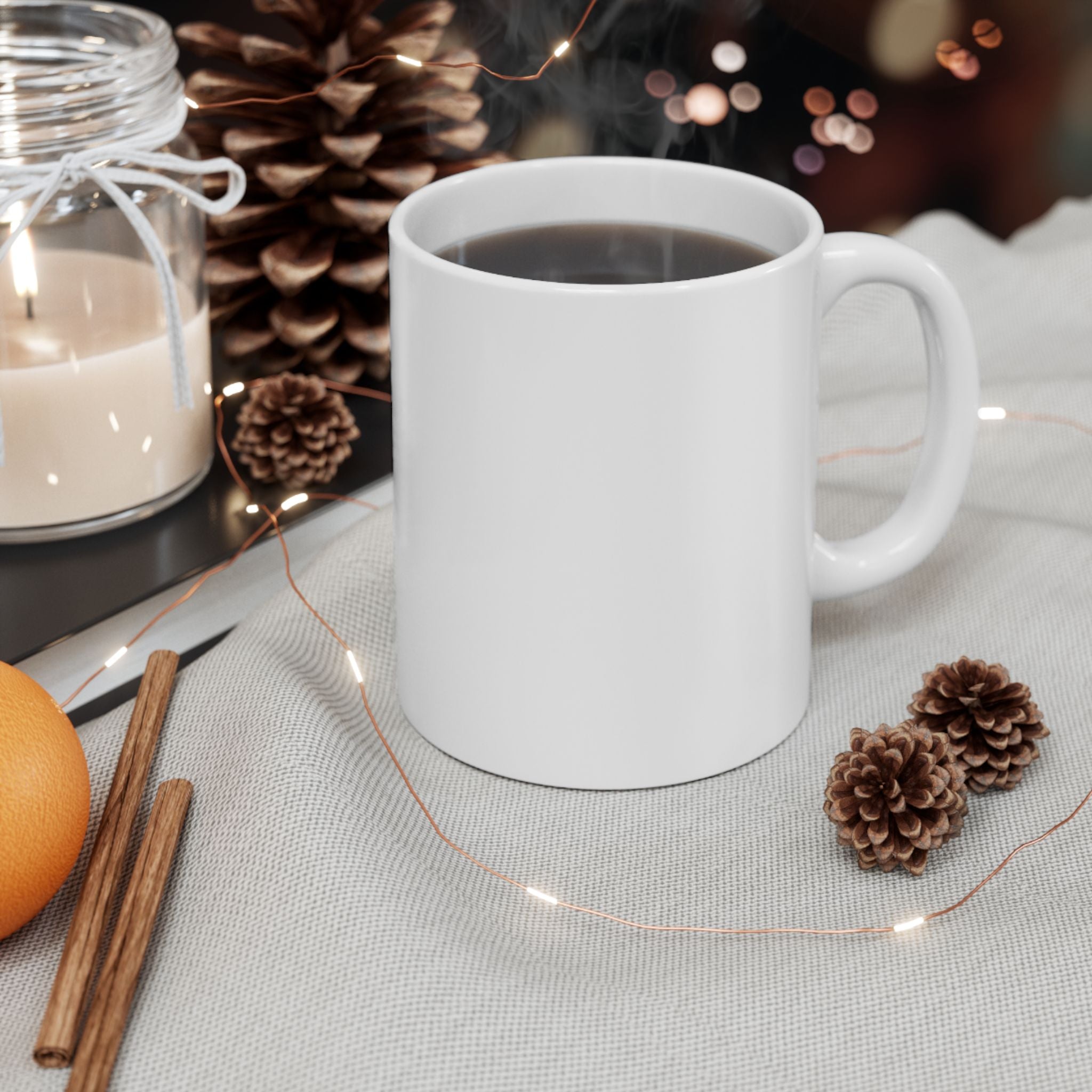 #0003 Noticer Mug - "Noticer" FCK ISRL Ceramic Coffee Cup (11oz, 15oz)