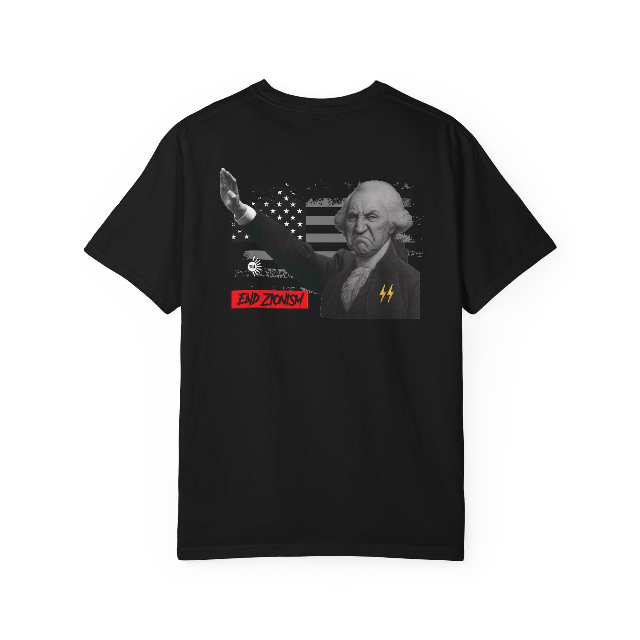 Antiseptic #004 - "George Washington Roman Salute" Shirt Unisex T-shirt - Truth Seeker Tee