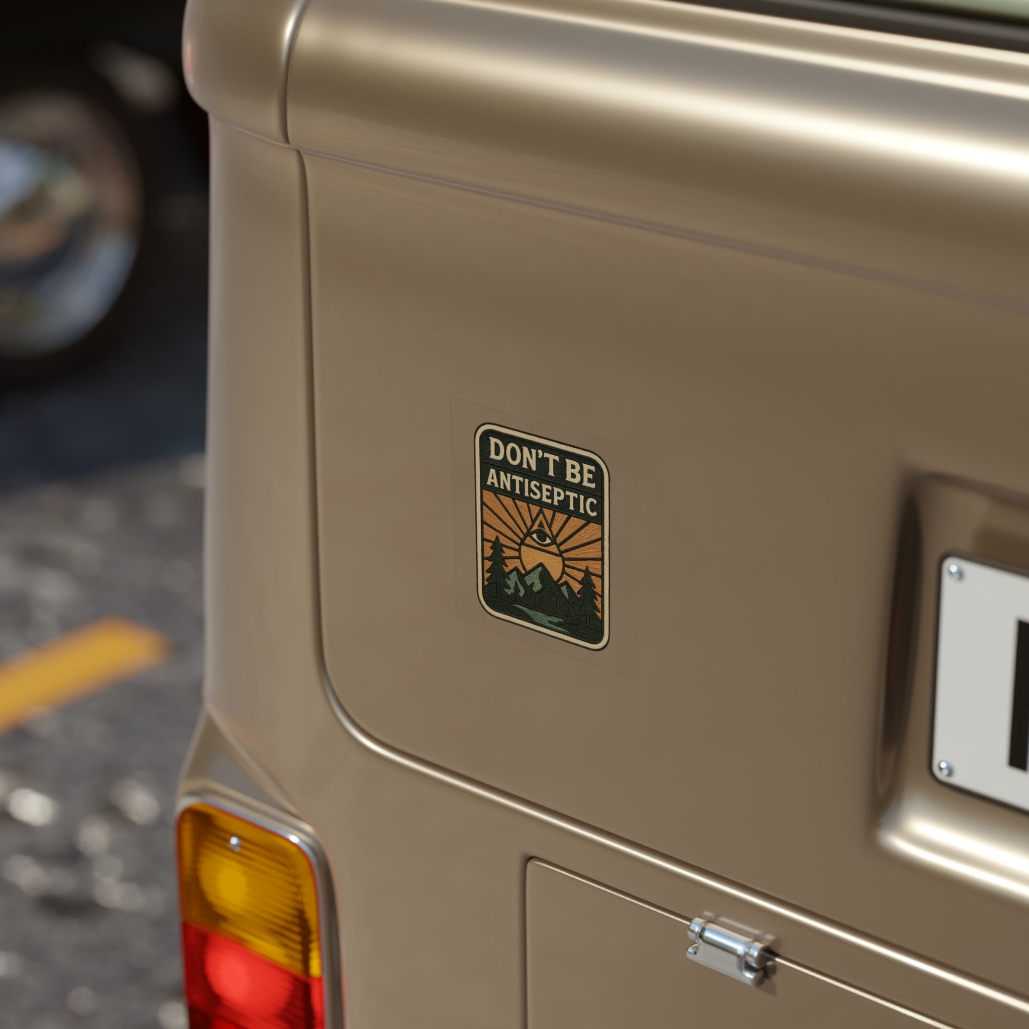 Antiseptic Patch Sticker #002 | Perfect for Vans, Laptops, Water Bottles, Unique Gifts, Eco-Friendly Decor