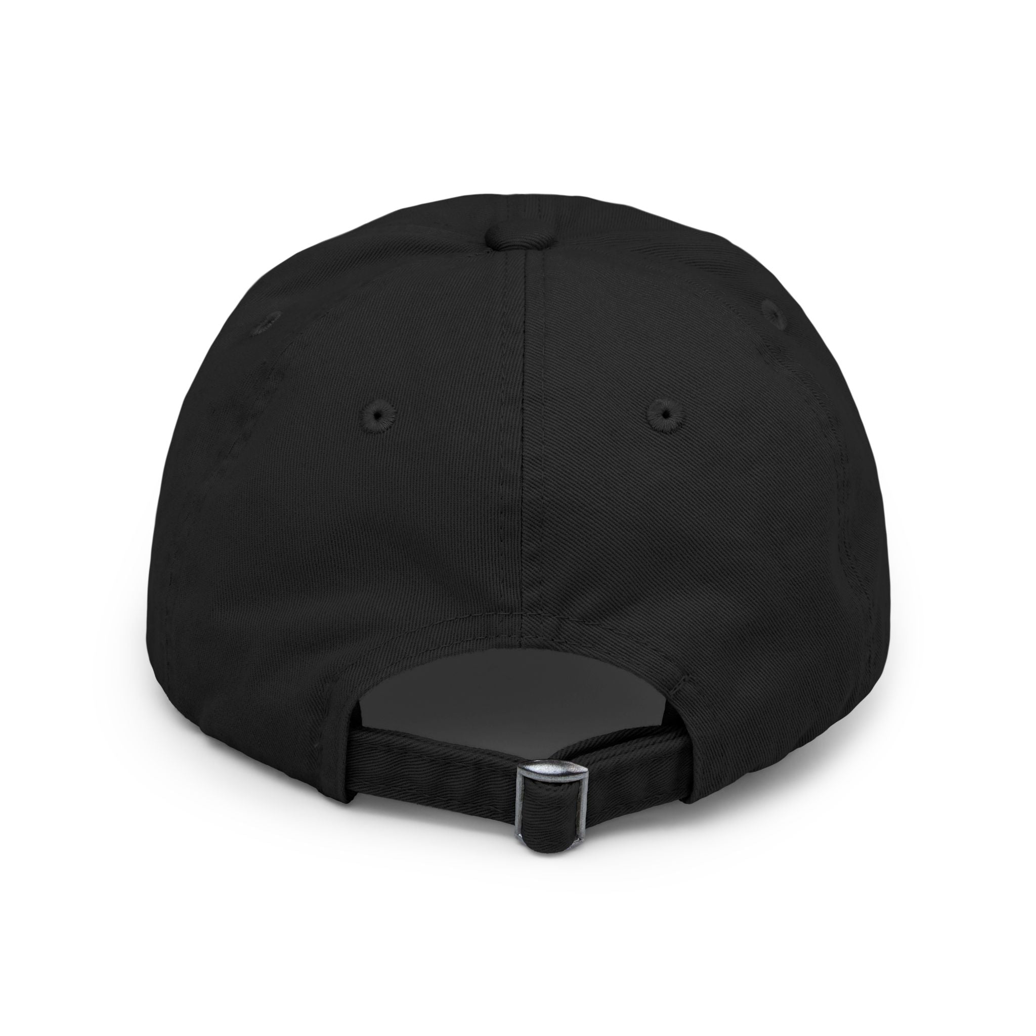 'Noticing Is Antiseptic' #002 Distressed Black Cap - TGL Staple Hat
