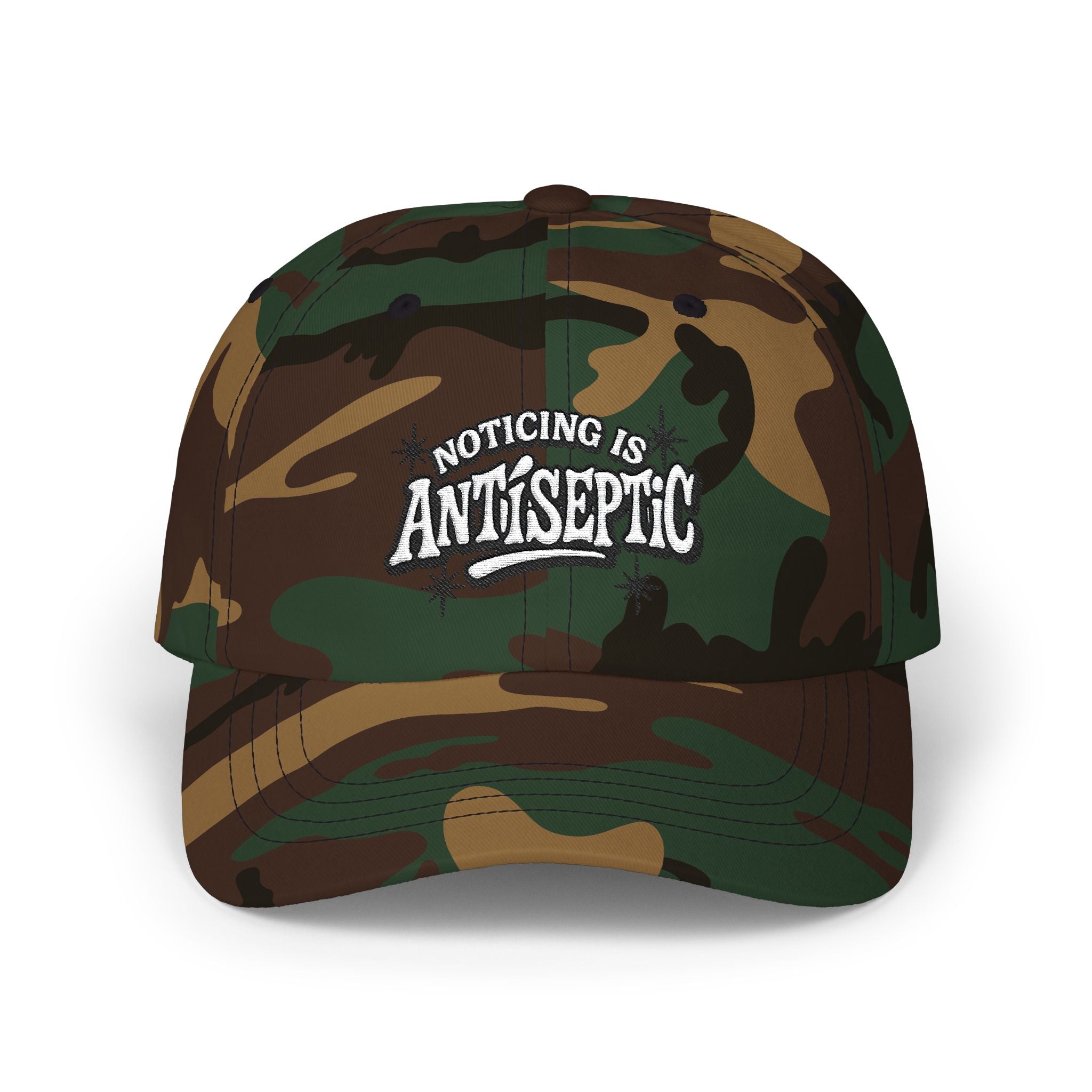'Noticing is Antiseptic' #001 Classic Dad Cap Unisex