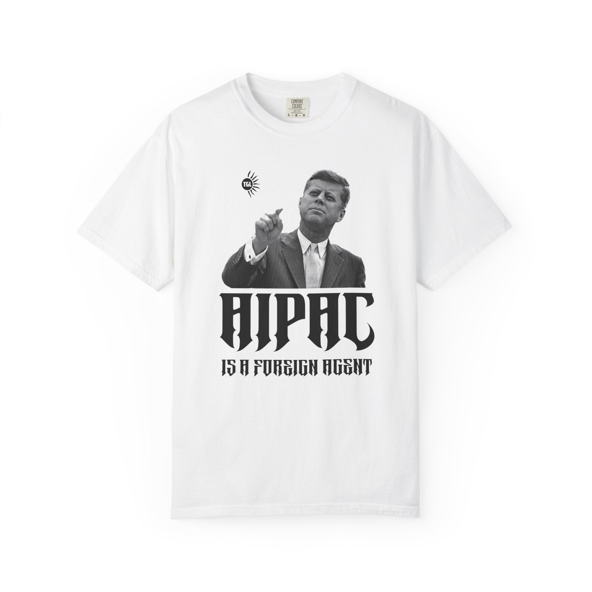 JFK "AIPAC Is A Foreign Agent" Graphic Tee #00001 Unisex T-shirt