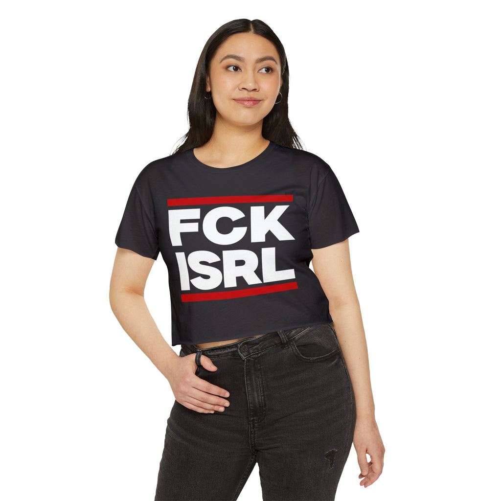 FCK ISRL - Women's Noticer Crop Top Tee