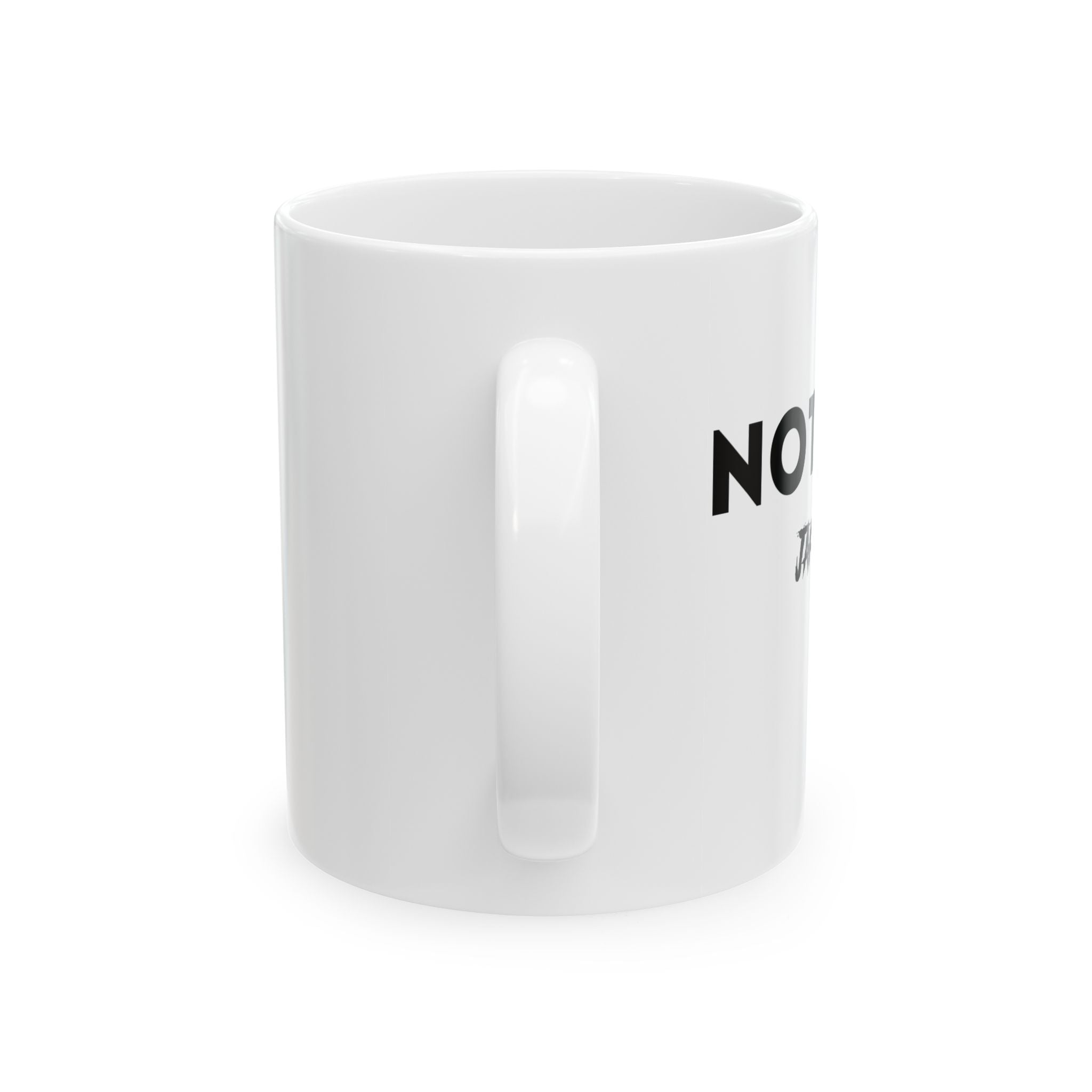 #0003 Noticer Mug - "Noticer" FCK ISRL Ceramic Coffee Cup (11oz, 15oz)