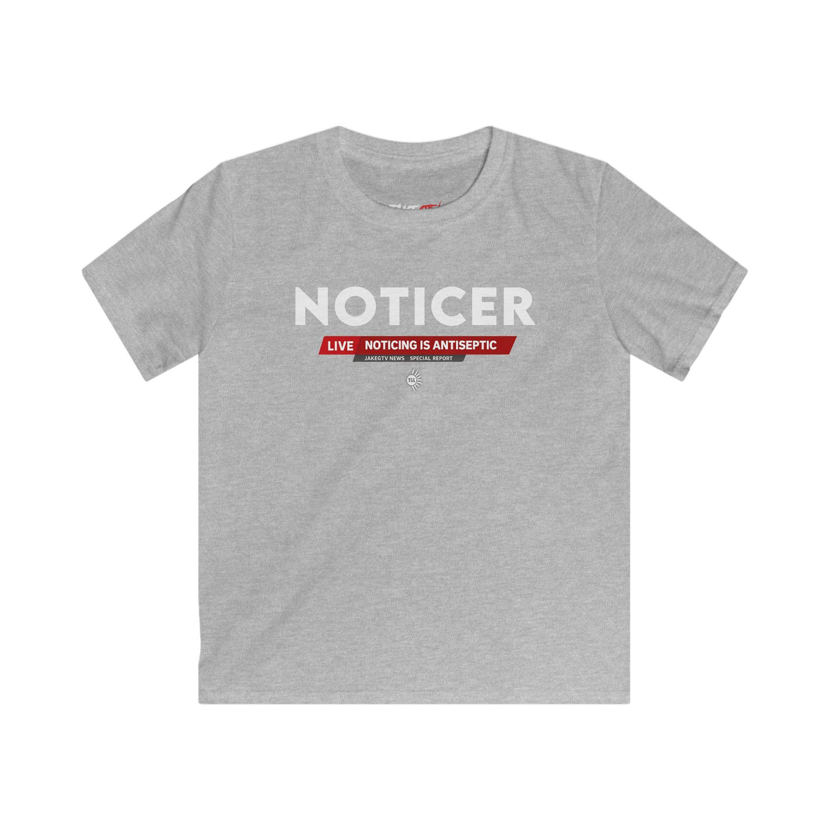 JAKEGTV Official - Kids Noticer Tee