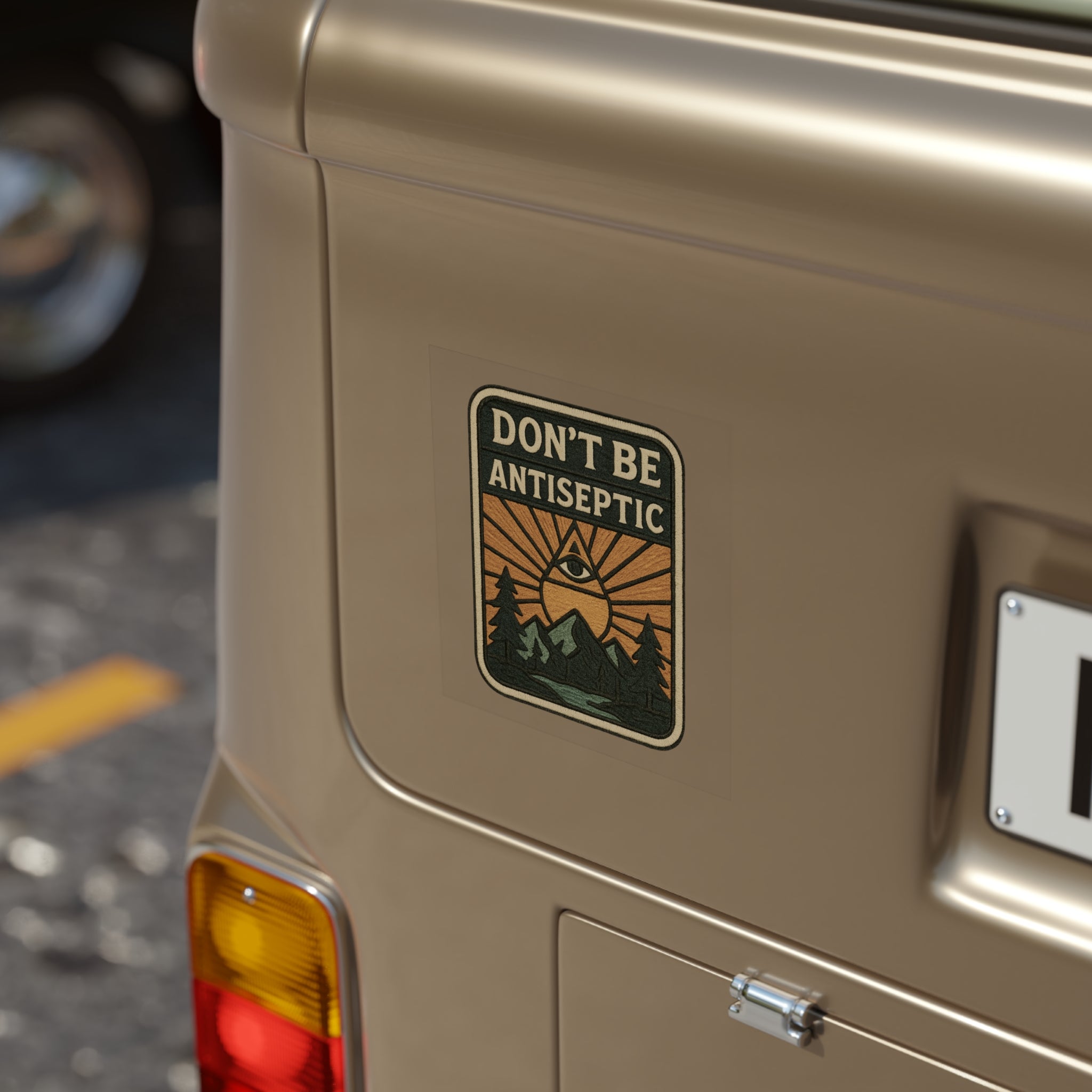 Antiseptic Patch Sticker #002 | Perfect for Vans, Laptops, Water Bottles, Unique Gifts, Eco-Friendly Decor