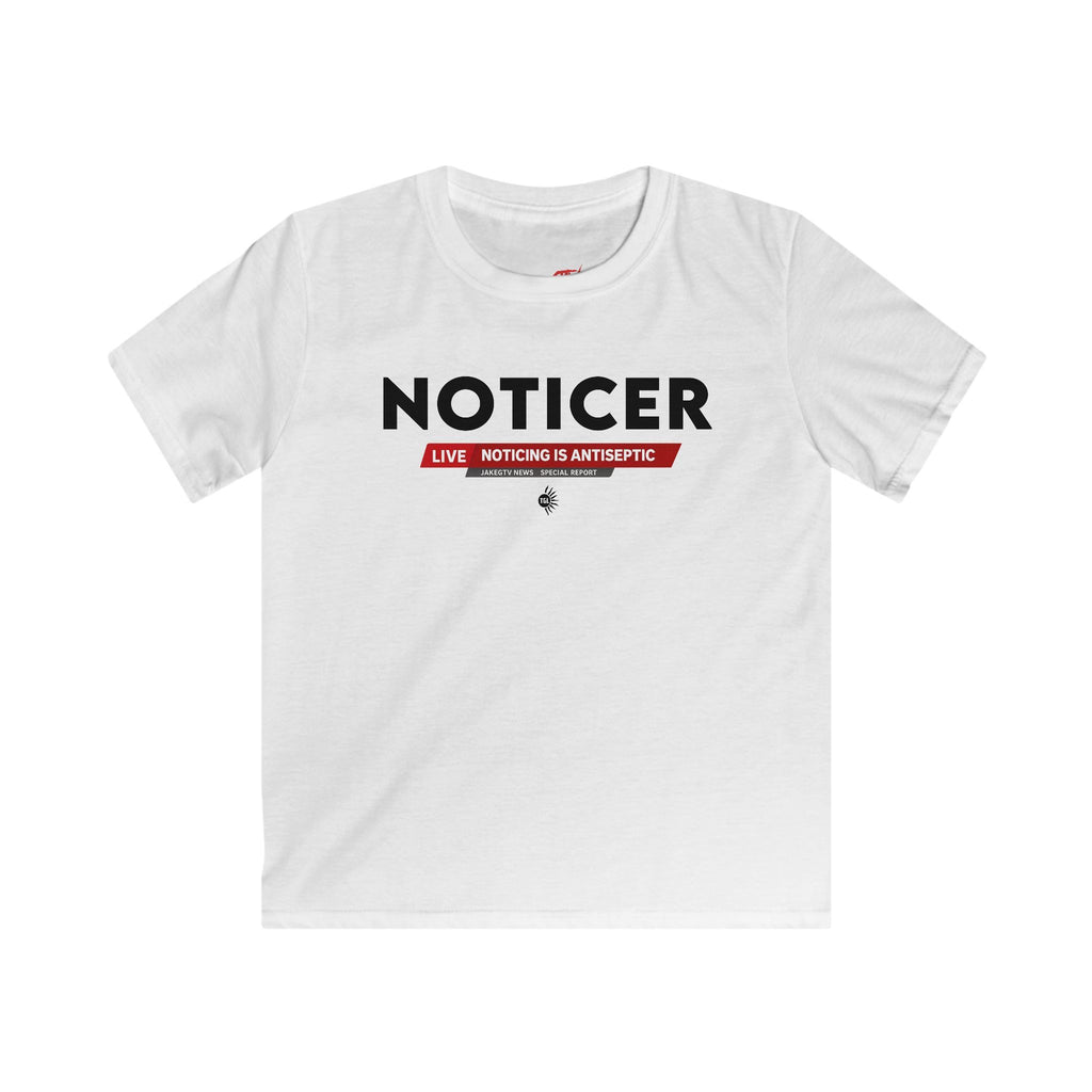 JAKEGTV Official - Kids Noticer Tee