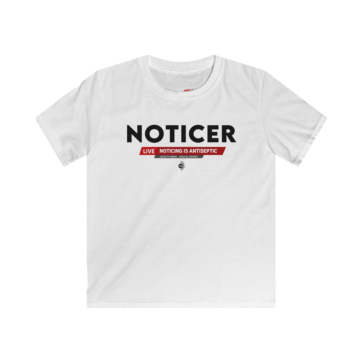 JAKEGTV Official - Kids Noticer Tee