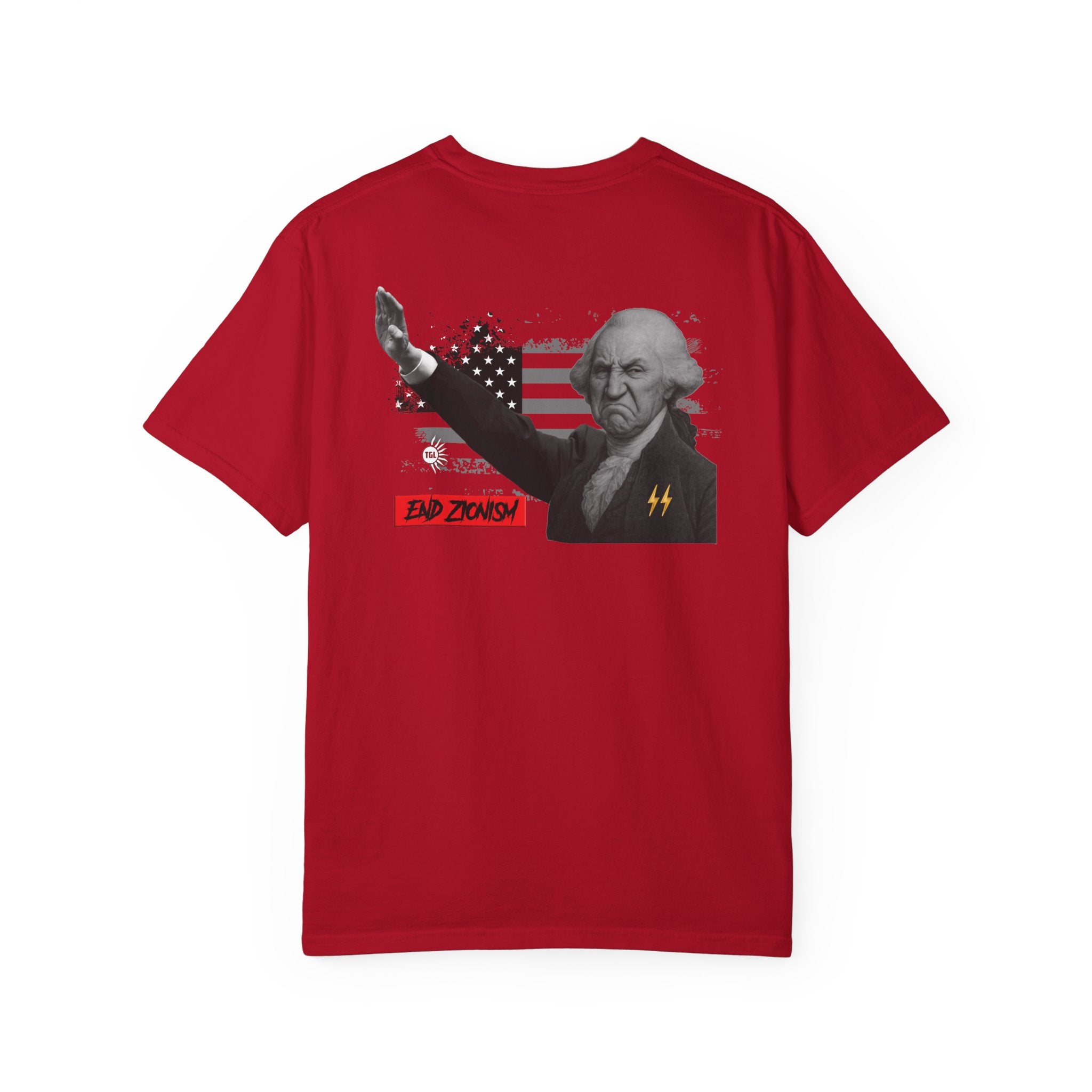 Antiseptic #004 - "George Washington Roman Salute" Shirt Unisex T-shirt - Truth Seeker Tee