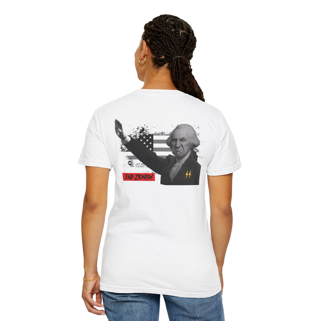 Antiseptic #004 - "George Washington Roman Salute" Shirt Unisex T-shirt - Truth Seeker Tee