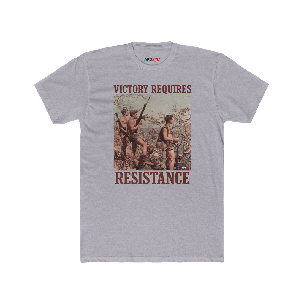 "Victory Requires Resistance" Vintage Fight Back Tee
