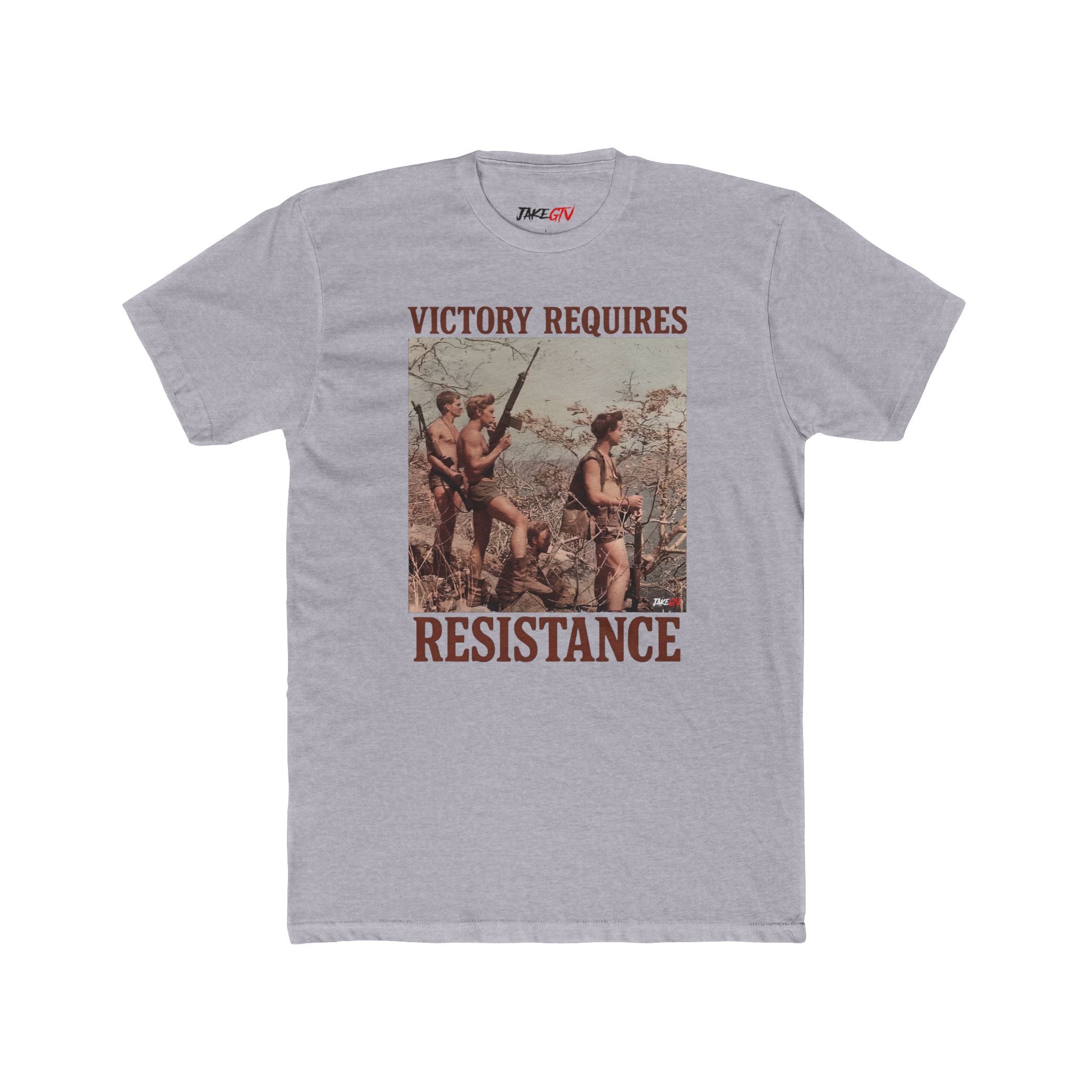 "Victory Requires Resistance" Vintage Fight Back Tee