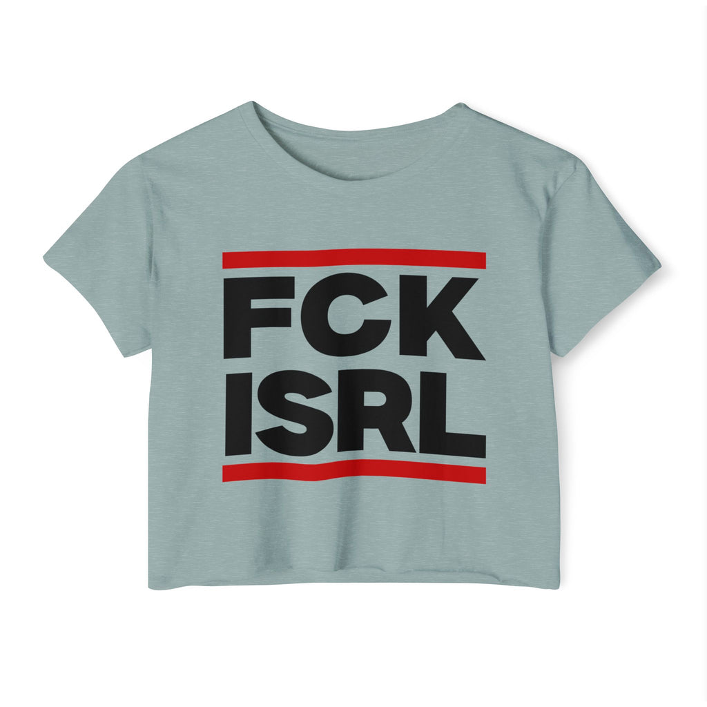 FCK ISRL - Women's Noticer Crop Top Tee